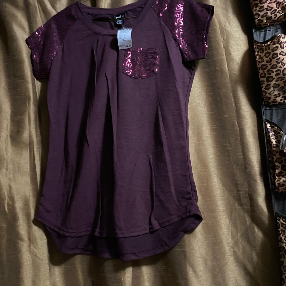 Beautiful plum top